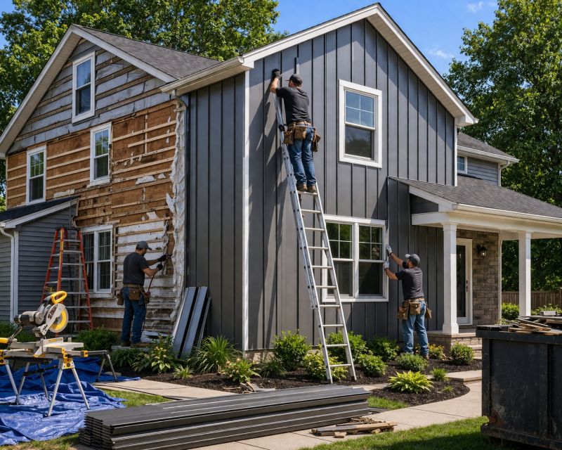 Horizontal Siding Installation in Stamford, CT
