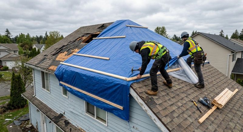Increase Your Emergency Roof Tarping Business with an AI Driven, Targeted Website
